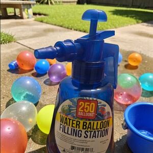 Water Balloon Filling Station In Blue With 250 Balloons